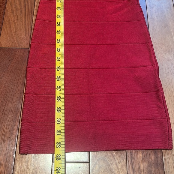 Bebe Bodycon with Lace top Dress - Picture 4 of 11